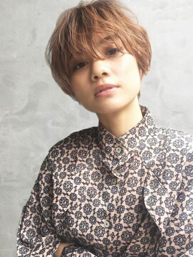 オリンテ バイ レシッド 表参道(orente by rcid) 大人女子オススメ☆マッシュルームショート×ミルクティーピンク