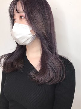 サイ(sai x) オルチャン/ラベンダーグレー  立川/韓国風/髪質改善