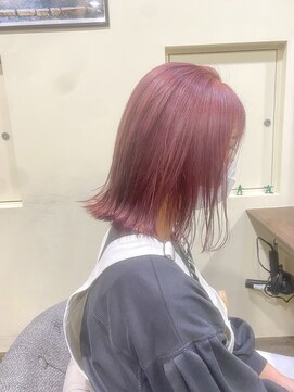 エイミー(Aimee) Aimee 町田　外ハネボブ×ピンクパープル