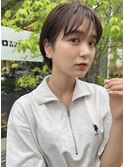 甘めショートボブ