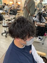 サボン ヘア デザイン カーザ(savon hair design casa+) 波巻きパーマ