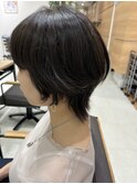 ショートボブウルフスタイル