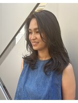 ビュートリアム 梅田(BEAUTRIUM)&nbsp;顔周りレイヤー/ミディアムヘア/コスメストレート/大阪/梅田