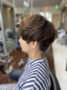 シャンプーボーイエイムス(SHAMPOO BOY aims) マッシュショート