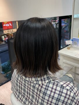 アルターシェリー(aL-ter che'rie) 縮毛矯正でまとまりよく/マチルダボブ/ピンクベージュ　新籾