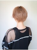 ハイトーンショート【髪質改善/ヘッドスパ/カラー/いわき】