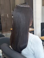 アトリエコア(Atelier Coa)&nbsp;髪質改善トリートメントミルクティーベージュカラーくびれヘア