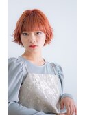 【UNIX港北】ブラッドオレンジボブ#外はねボブ