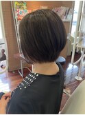 【石橋/ショート】髪質改善　酸性ストレート、ヘアカラー
