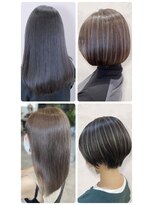 美容室フルール&nbsp;20代30代40代髪質改善トリートメント艶感ストレート透明感