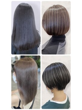 美容室フルール 20代30代40代髪質改善トリートメント艶感ストレート透明感