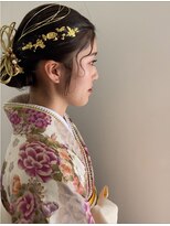 ヘアーアンドメイクアップモパ ヘアセット