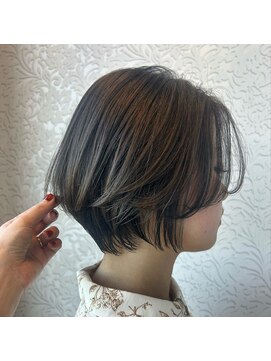 ペッツショコラ(PETZ chocolat) 癖毛の方も◎ 収まり抜群のショートボブ