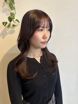 ニット(Knit) 韓国風レイヤーカット