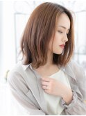 浦和/髪質改善/フェイスフレーミング♪くびれ外ハネヘアd
