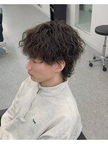 ブライト(BRIGHT)&nbsp;マッシュウルフツイストスパイラルパーマ