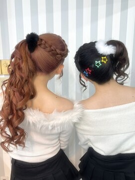 ゴート アミティ(G.O.A.T AMITY) ガーリースタイル/心斎橋/ヘアメ/セットサロン