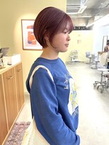 ロジェ(loje)&nbsp;【loje】ピンクパープル/ショートスタイル/チェリーブラウン