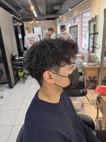 アイズ 海老名(AIZU) 波巻きスパイラルパーマ ツイストスパイラル アップバング