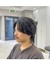 【谷口限定】骨格矯正カット+曲がる縮毛矯正