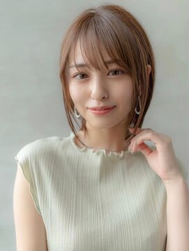 ハバナ 新宿(HAVANA) 20代30代かわいい/顔周りレイヤー/髪質改善/髪質改善ストレート