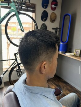 ホマレ(HOMARE)の写真/理容室が初めての方も◎清潔感のある好印象スタイルをご提案！再現性の高いカットで朝のセットも楽に！