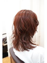 アッカ(acca)&nbsp;レッドカラー@ミディアムウルフ