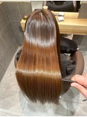 【美髪再生】イメチェン美髪ストレート髪質改善美髪カラー