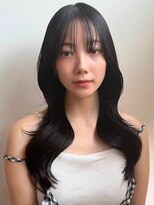 トリッカ シブヤ(TRICCA SHIBUYA)&nbsp;グレージュ艶カラーアメイジアケアロングミディアムレイヤー