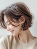 (平日)似合わせカット＋透明感艶カラー＋AujuaTR+marbb+クイックスパ