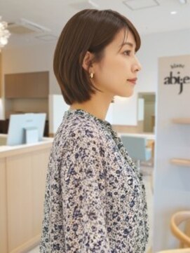 アビエブラン 若江岩田(abije blanc) 愛されシフォンボブ【若江岩田駅】