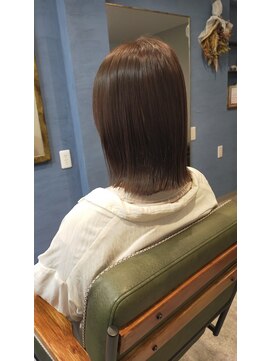 縛れる切りっぱなしボブ♪