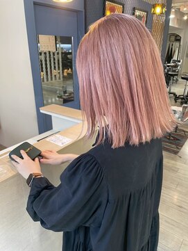 ブリックバイブレイス 千葉 千葉中央(brick by brace) 千葉駅/着物ヘア/大人ガーリー/ダークアッシュ/似合わせカット