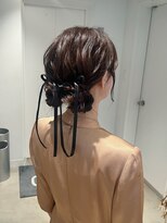 エイゾー 銀座(EIZO) ツインシニヨン / ツインアレンジ / 結婚式ヘア / お呼ばれヘア