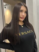 ジーナ 赤羽(XENA)&nbsp;顔型別ヘアスタイル特集/ワンホンレイヤー/艶カラー/赤羽