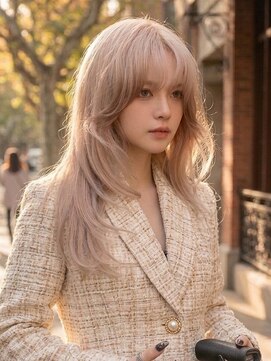 キール 吉祥寺(KIR) ハイライト、インナーカラー、ホワイトブリーチ、エクステ