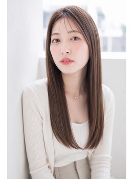 ジューシィ(Juicy)の写真/【髪質改善】理想の潤いのあるストレートを目指すならJuicyへ!まっすぐすぎない自然な仕上がりが人気♪