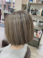 ヘアーデザイン サンニイイチヨン(HAIR DESIGN 3214) ハイライト/ボブ/髪質改善/ブリーチ/上尾美容室/グレージュ