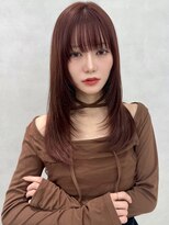アッシュ 南町田グランベリーパーク店(Ash)&nbsp;ミディアムレイヤー×ピンクパープル