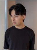 センターパート×ツーブロック