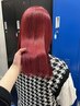 【カラーダメージに♪】1ブリーチ+カラー+髪質改善サイエンスアクア