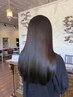 髪質改善☆カット＋ウルティア修復ストレート ￥19,800 