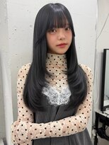 ウィステル&nbsp;ダークグレー×レイヤーカット