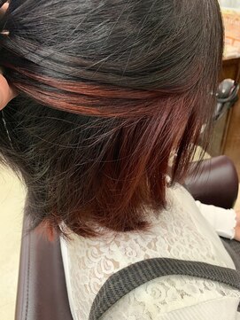 ベニ 仙台鈎取店(BENI) レッドインナーカラー