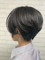 ベル 難波(Belle)&nbsp;福嶋　裕人　※前下がりボブ＿小顔カット＿ハンサムショート