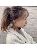 ざっくりポニーテール（澤村）
