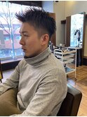 【IRIE HAIR赤坂】ワイルドアップバング×ソフトツーブロック