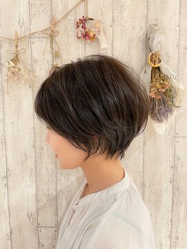 プログレス ひばりヶ丘店(PROGRESS) 丸みショート #マッシュ#くびれヘア#似合わせカット