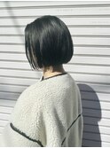 黒髪ミニボブ【担当　池田】