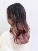 アイティーバイアルバム 八王子店(IT by ALBUM)&nbsp;ピンクグラデーション_グレージュカラー_ba325321